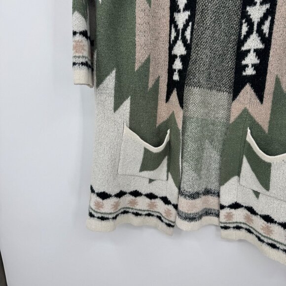 twine and Spring Women's Long Cardigan Sweater, size S - Picture 4 of 9